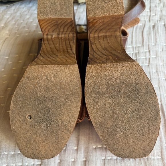 Bed Stu leather sandals brown six 6 - Picture 2 of 8